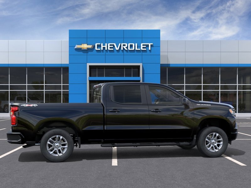 CHEVROLET Silverado 1500 RST cabine multiplace 4RM 157 po 2026 Noir Ottawa & Gatineau - photo #4