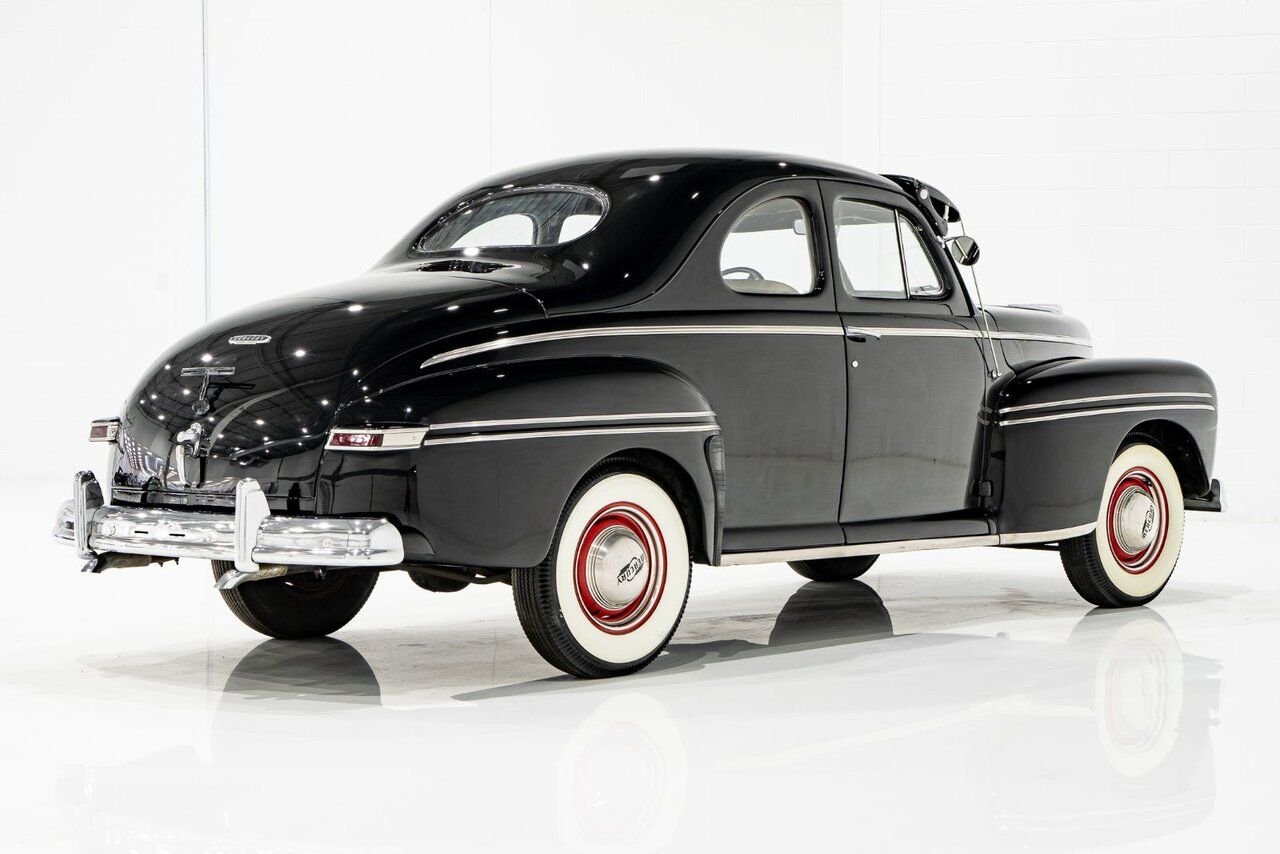 Mercury Eight Business Coupe 1947 Noir Montréal - photo #28