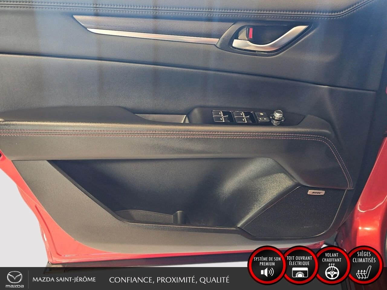2023 Mazda CX-5 SPORT | CUIR | TOIT OUVRANT | AWD Red Saint-Jérôme - photo #12
