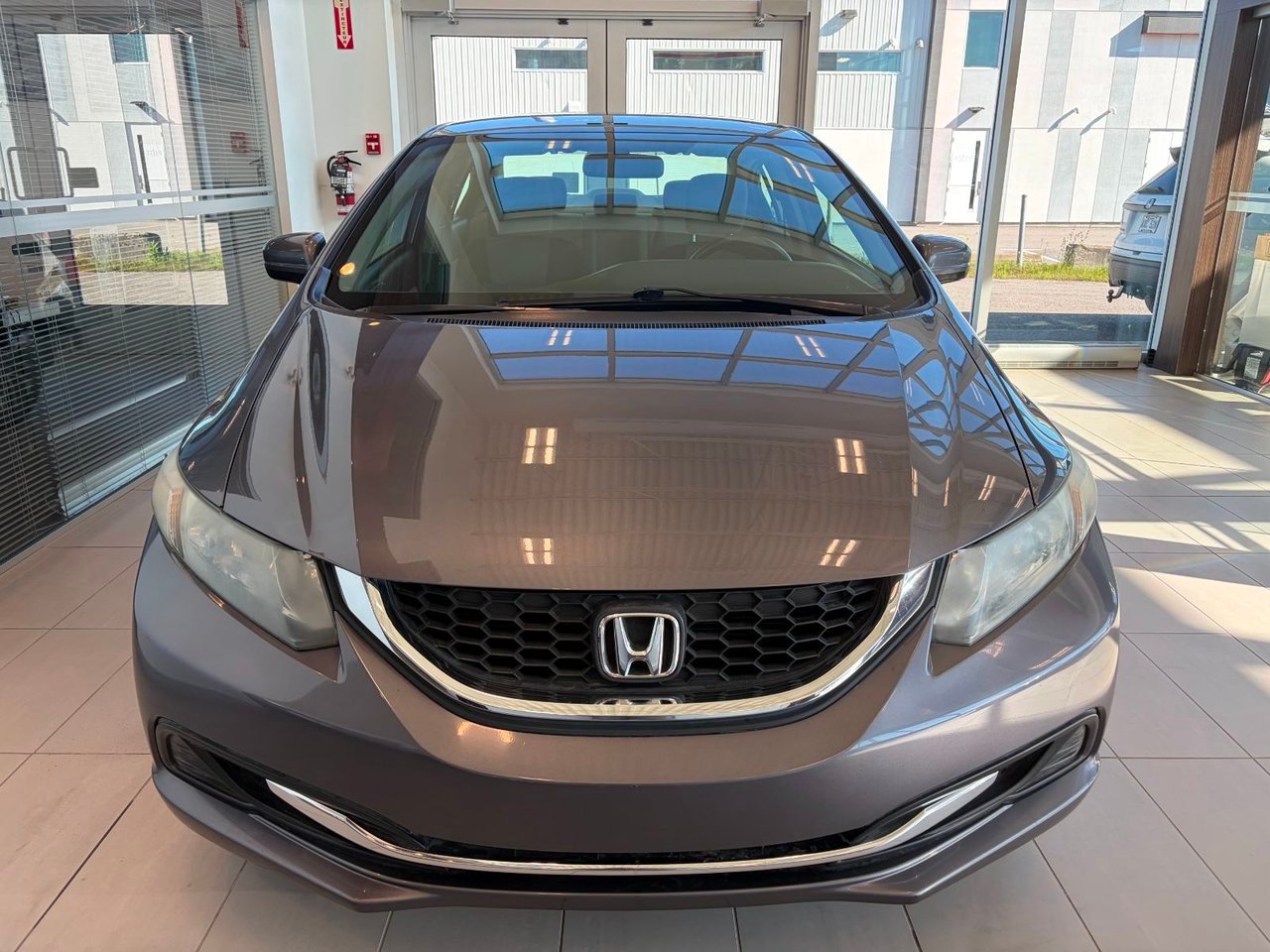 2015 Honda Civic Sedan Silver Notre-Dame-des-Prairies - photo #1