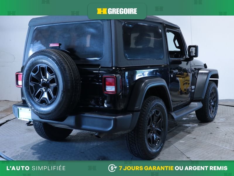 Jeep Wrangler 822458 | Sport 4x4 MANUELLE MAGS CAM RECULE 2019 Noir Laval - photo #8