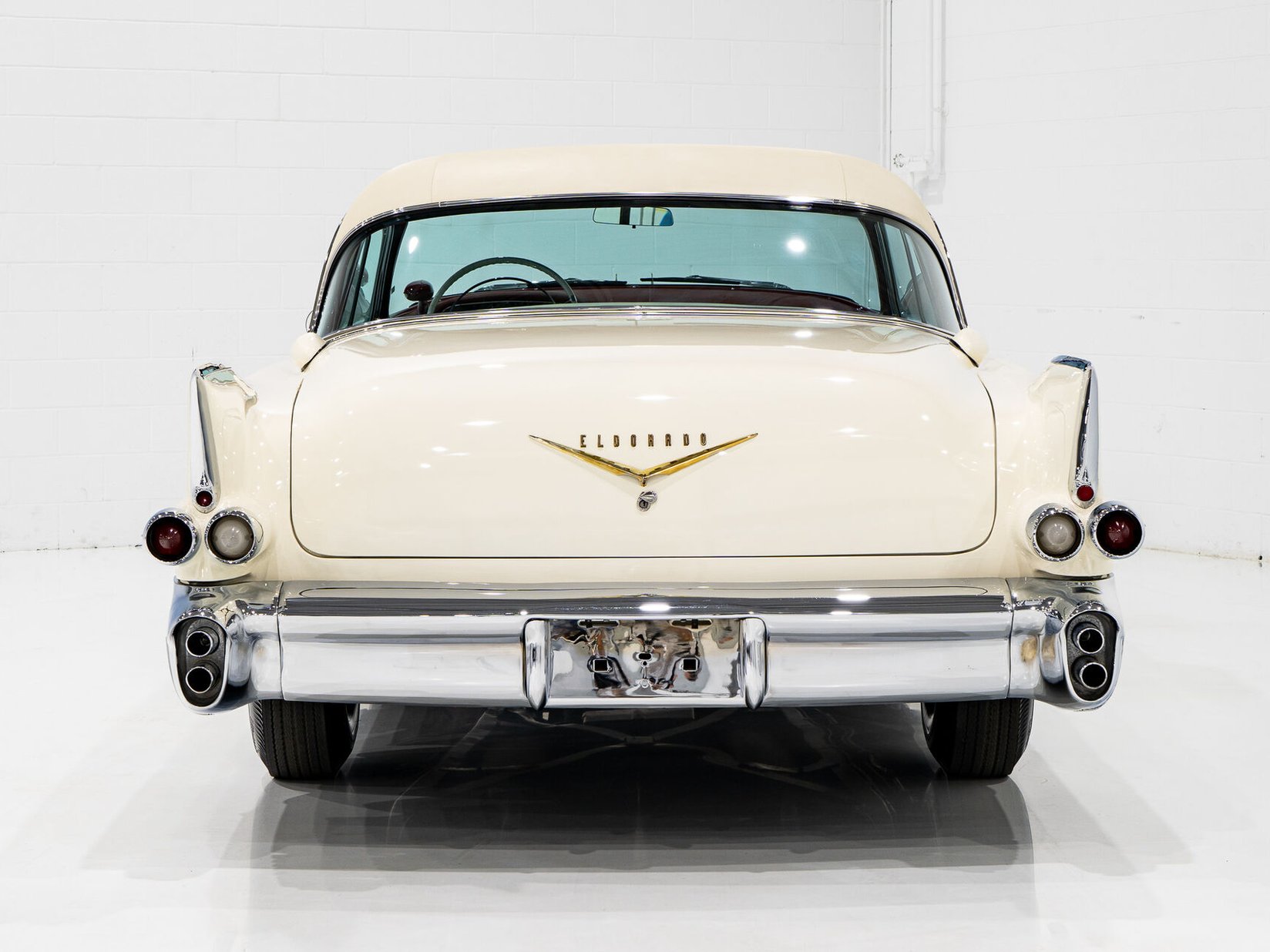 Cadillac Eldorado Seville With Factory A/C | PRIX EN USD 1956 Blanc Montréal - photo #23