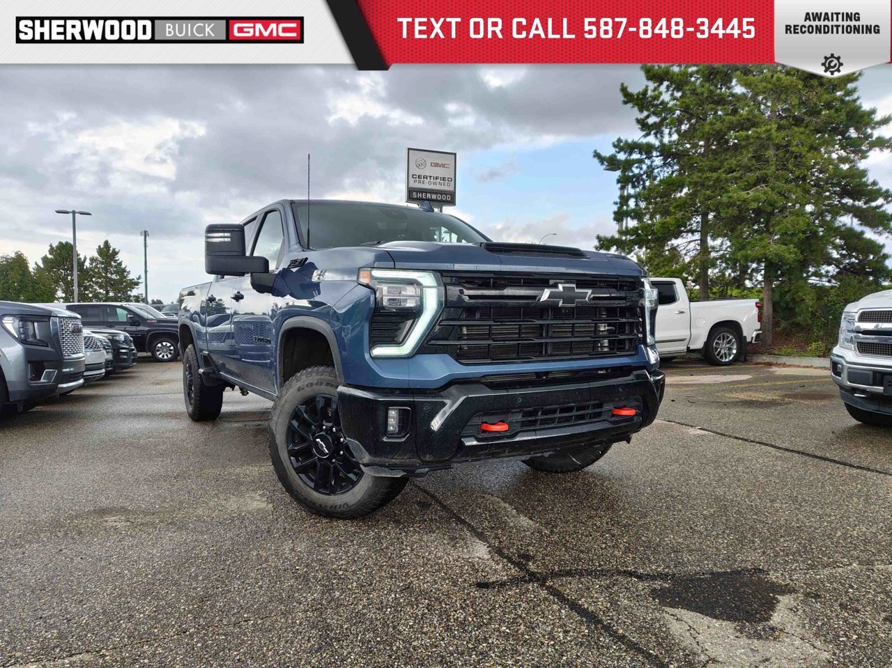 2026 Chevrolet Silverado 3500HD 4WD Crew Cab 159 LTZ Blue Sherwood Park - photo #0