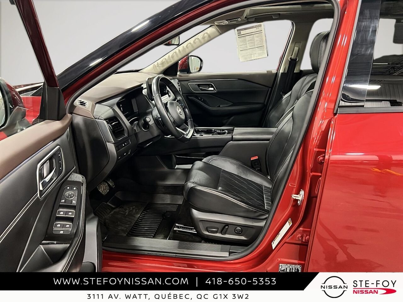 2023 Nissan Rogue Platine 4WD Cuir Red Ste-Foy - photo #8