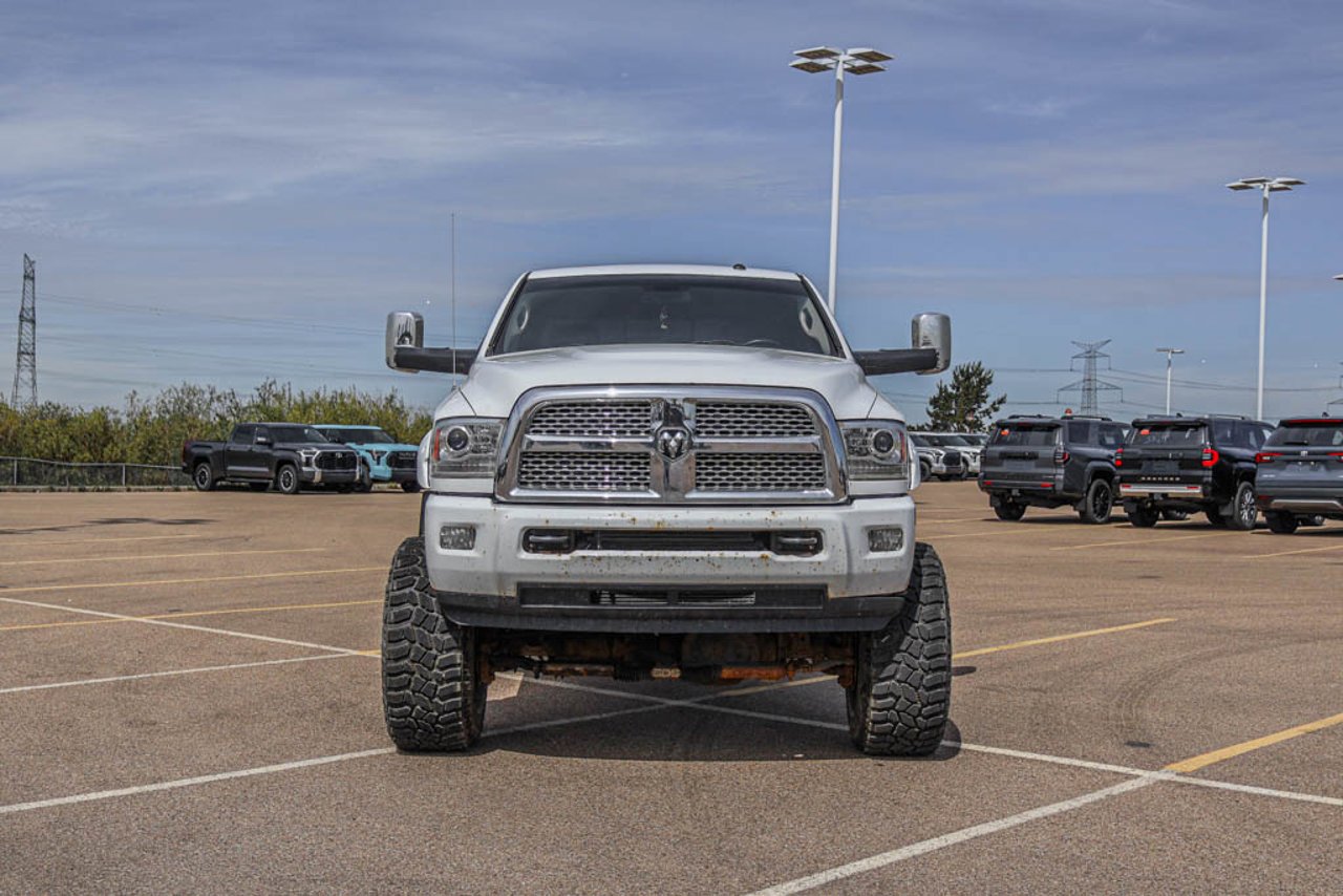 2013 Ram 3500 4WD Crew Cab 149 Laramie White Sherwood Park - photo #2