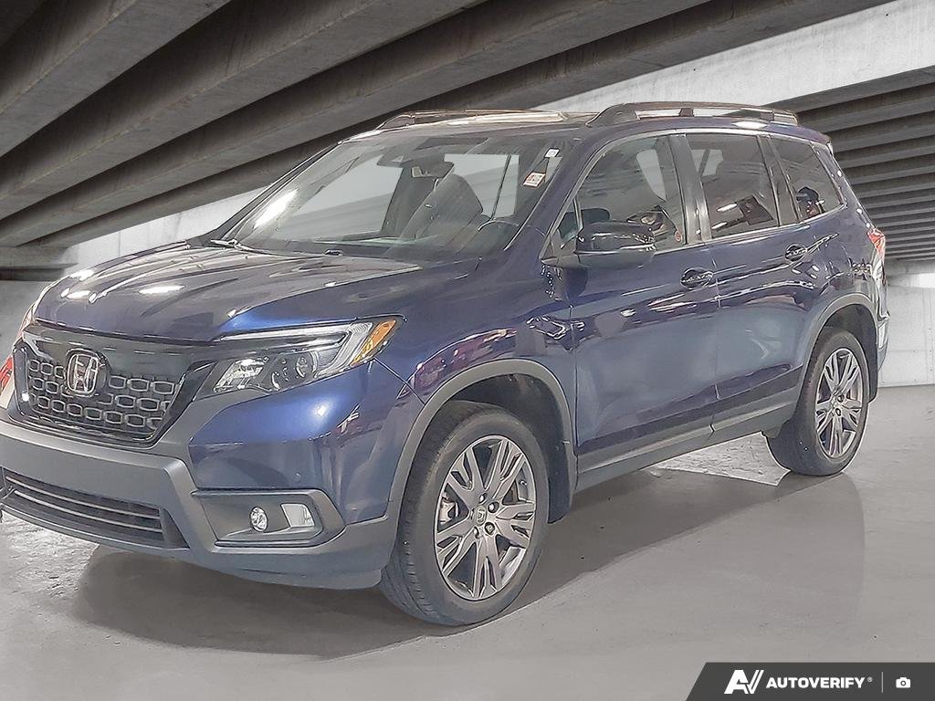 2019 Honda Passport 2601173B | EX-L Blue Edmonton - photo #0