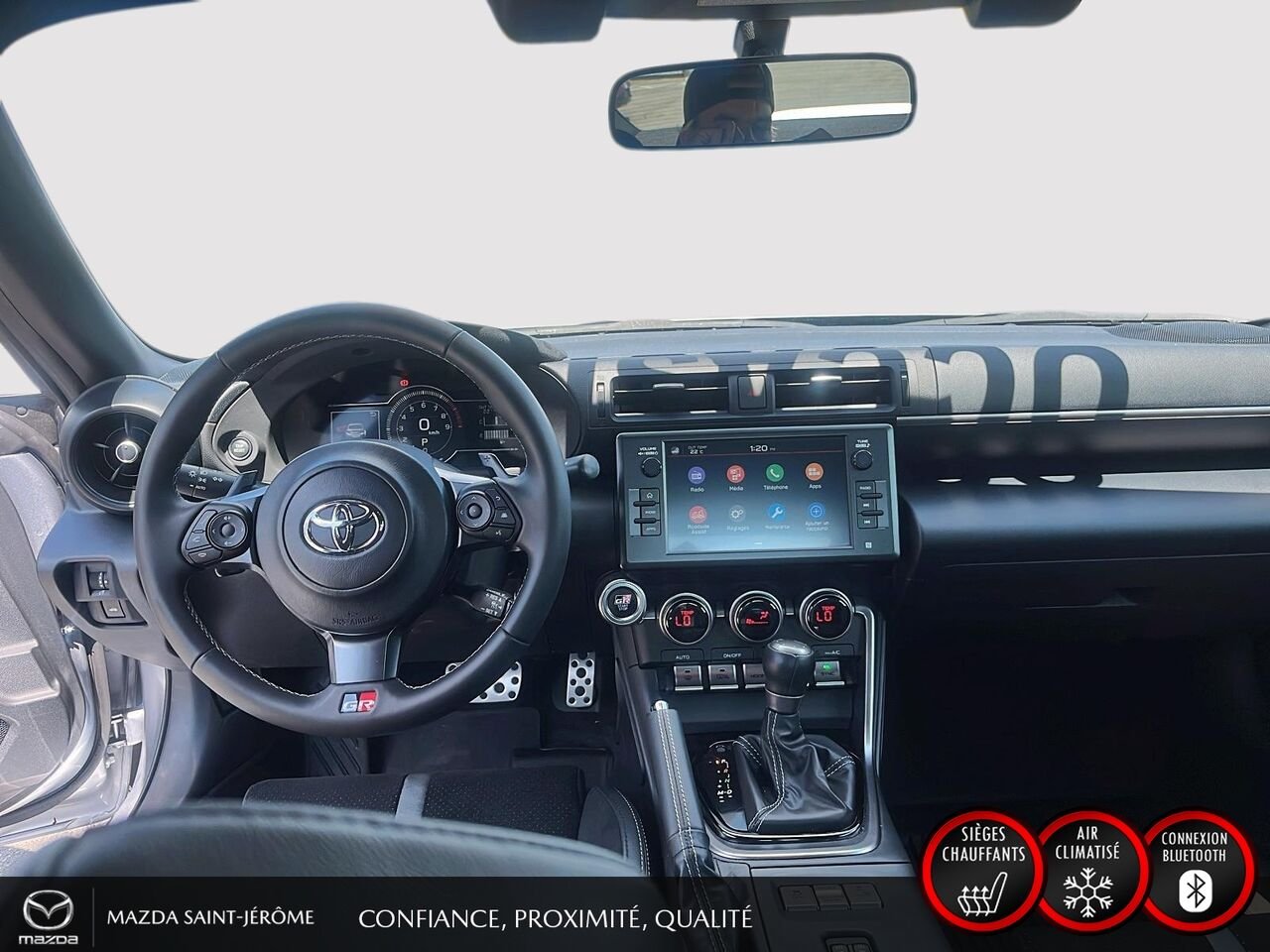2025 Toyota GR86 Premium | AUTOMATIQUE | CLEAN CARFAX Grey Saint-Jérôme - photo #21
