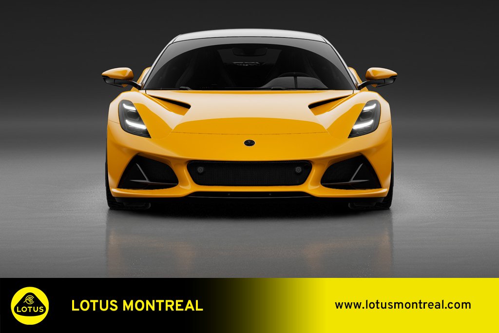 Lotus Emira V6 Coupe 2025 Jaune Kirkland - photo #1