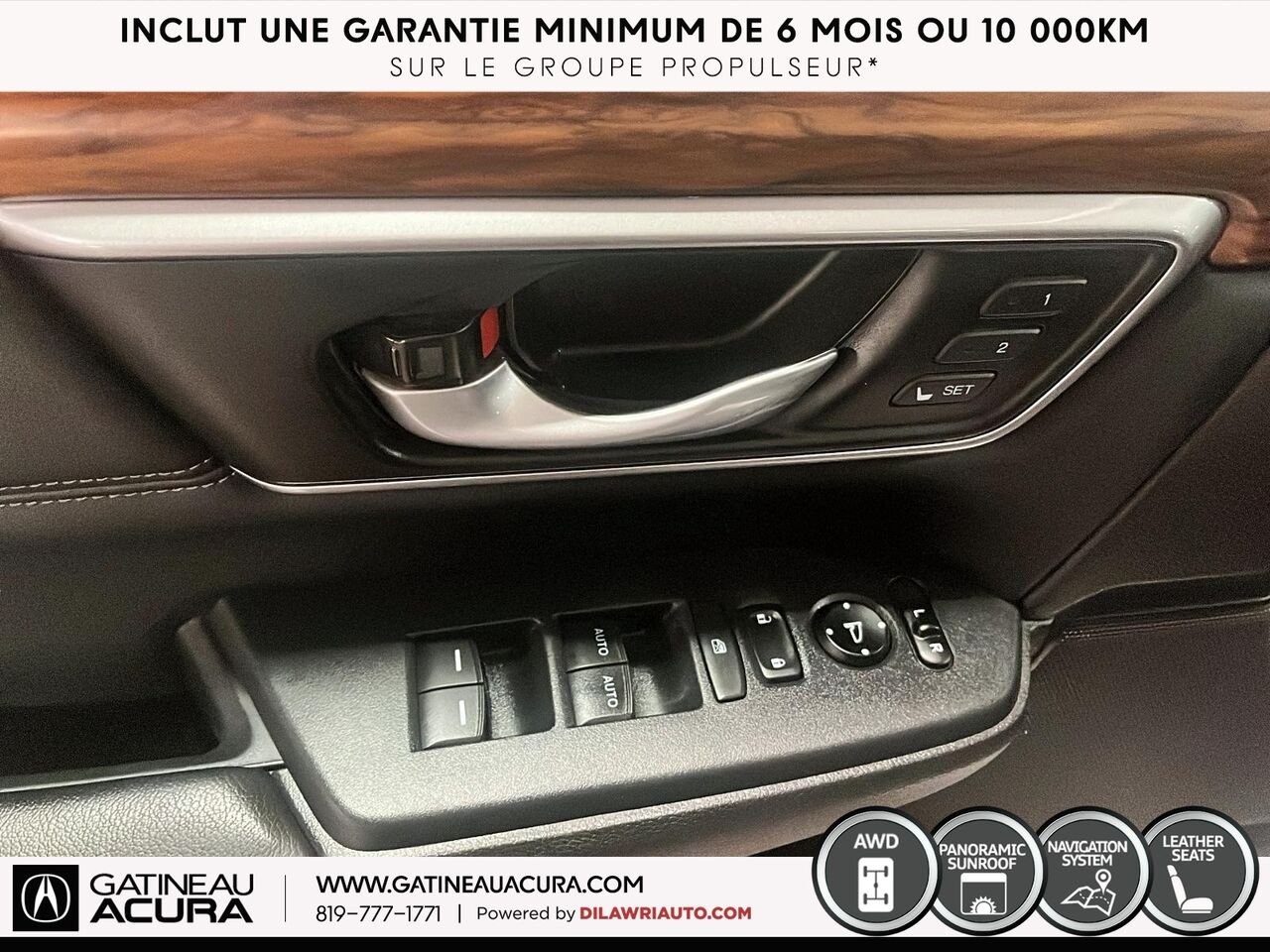 Honda CR-V Touring AWD 2020 Blanc Ottawa & Gatineau - photo #24
