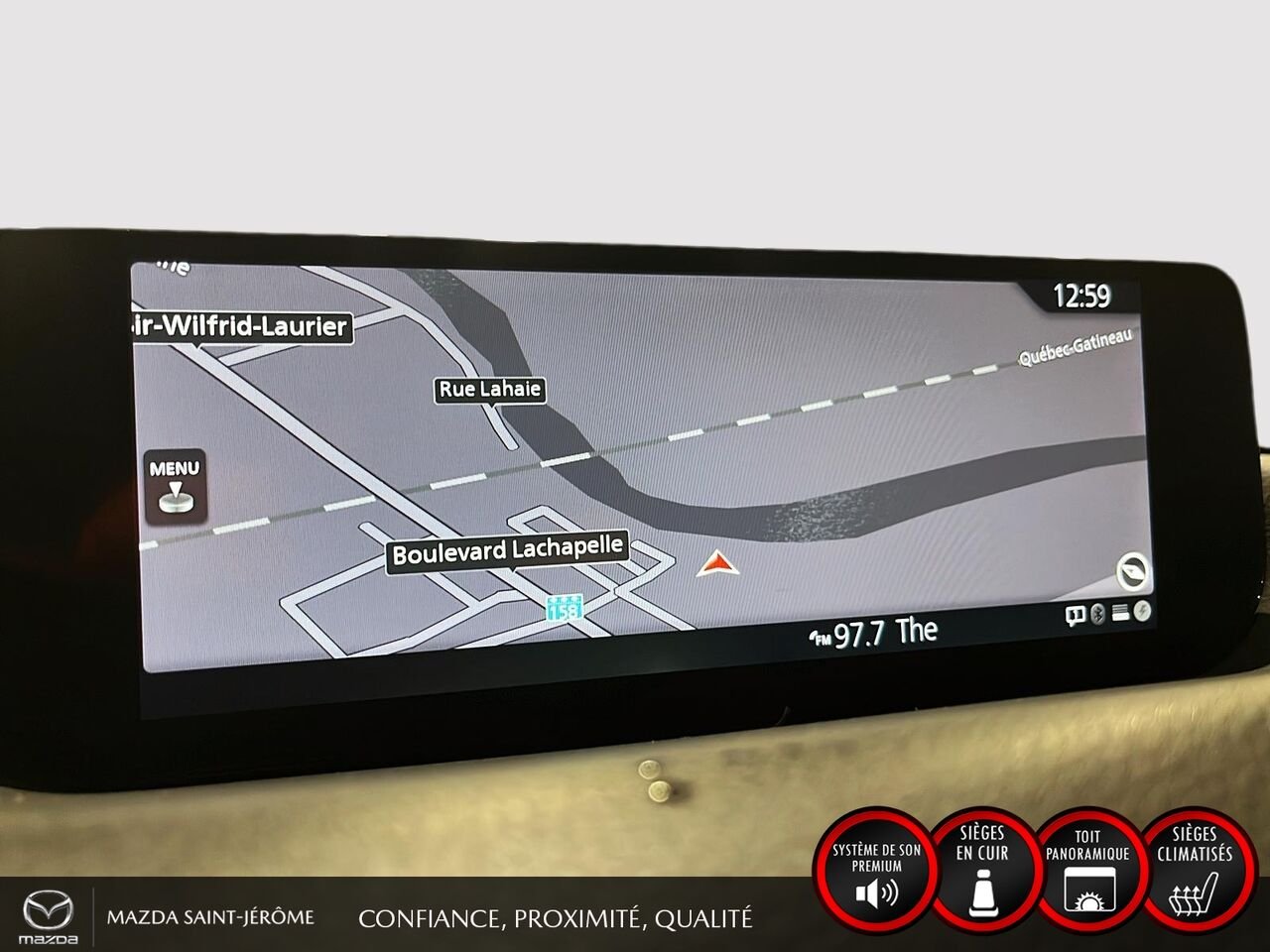 2023 Mazda CX-50 GT avec moteur turbo | TOIT PANORAMIQUE | ENSEMBLE DE REMORQUAGE | CUIR | AWD White Saint-Jérôme - photo #20