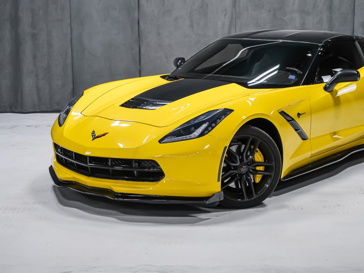 Chevrolet Corvette Z51 2LT 2019 Jaune Montréal - photo #9