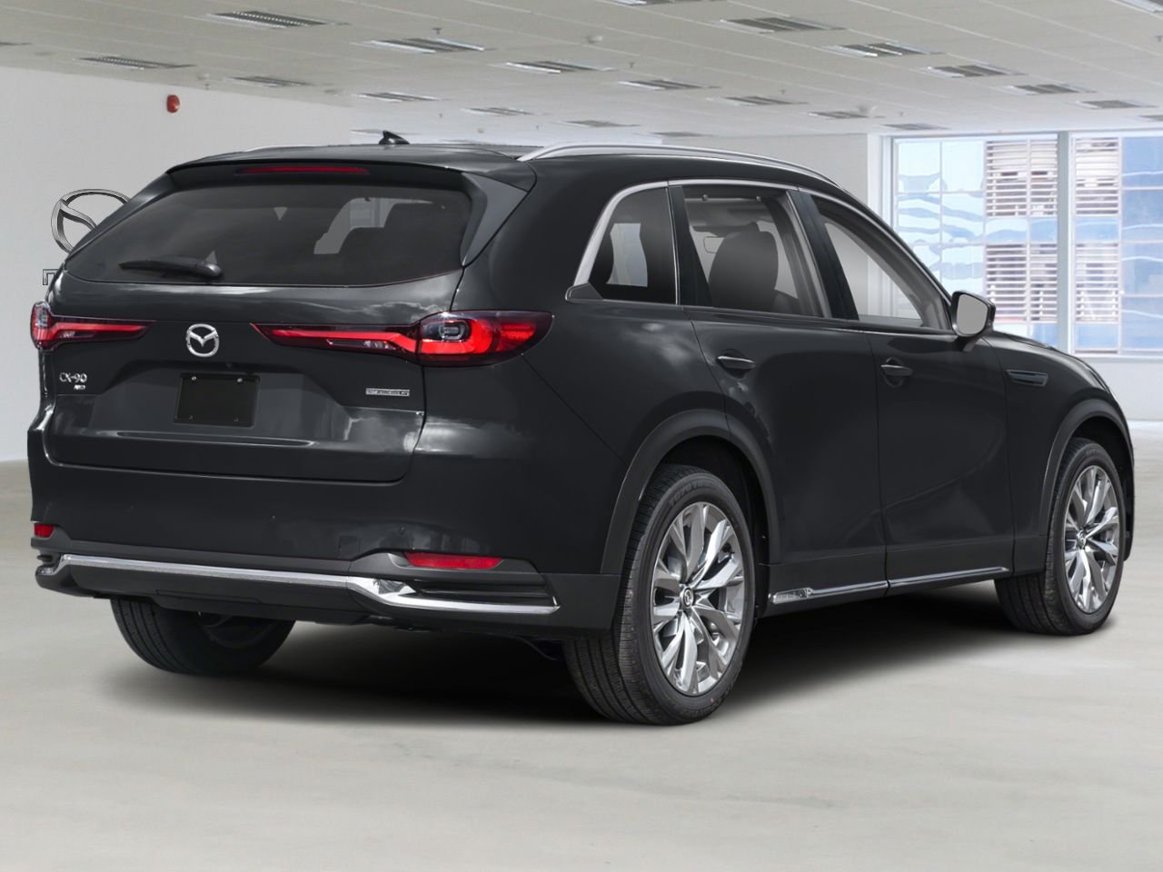 2025 Mazda CX-90 MHEV Jet Black Mica Rouyn-Noranda - photo #2