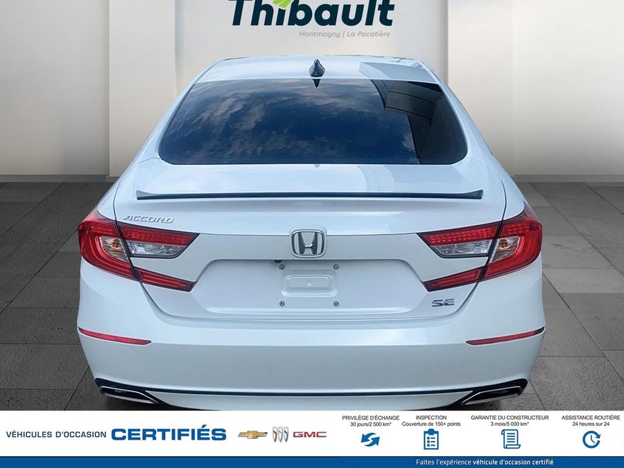 HONDA ACCORD SE SE CVT 2022 Blanc