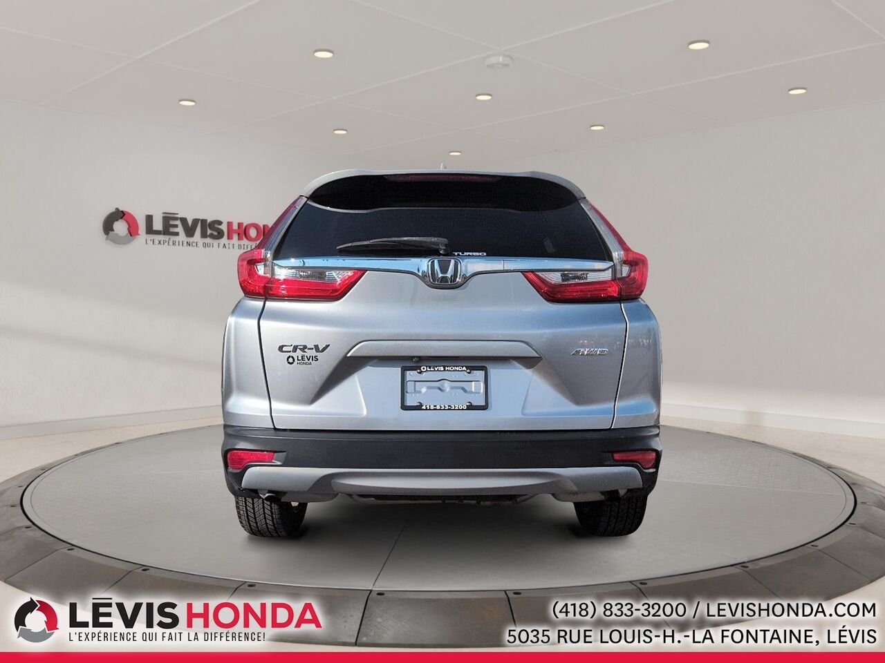 Honda CR-V EX AWD EX Traction Intégrale 2019 Argent Lévis - photo #10