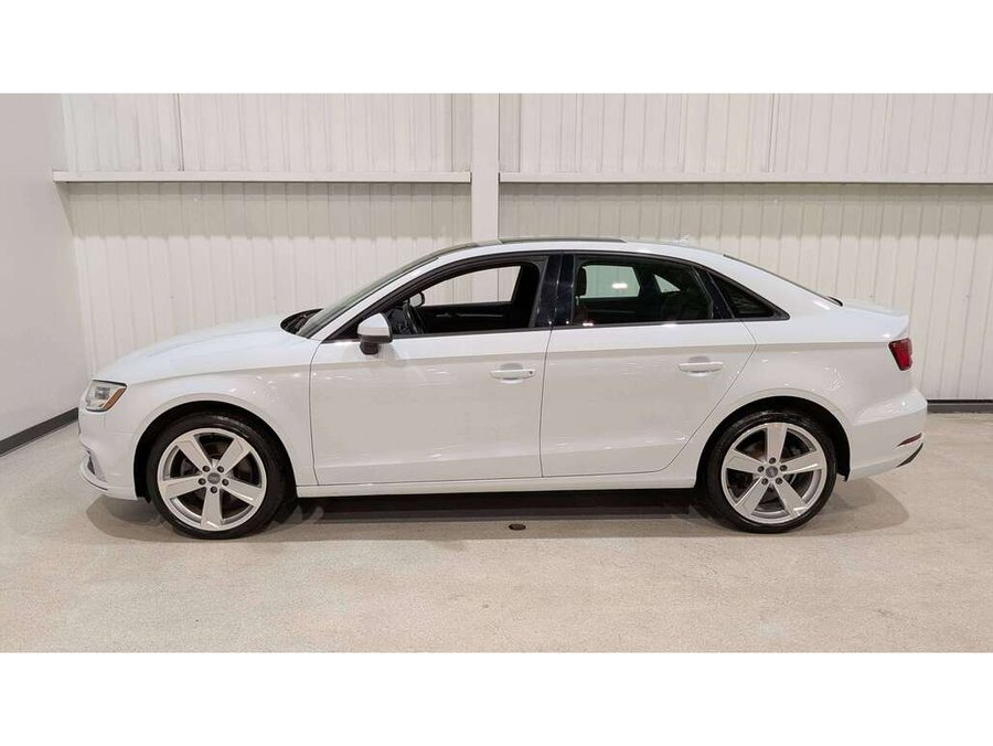 2018 Audi A3 Sedan White