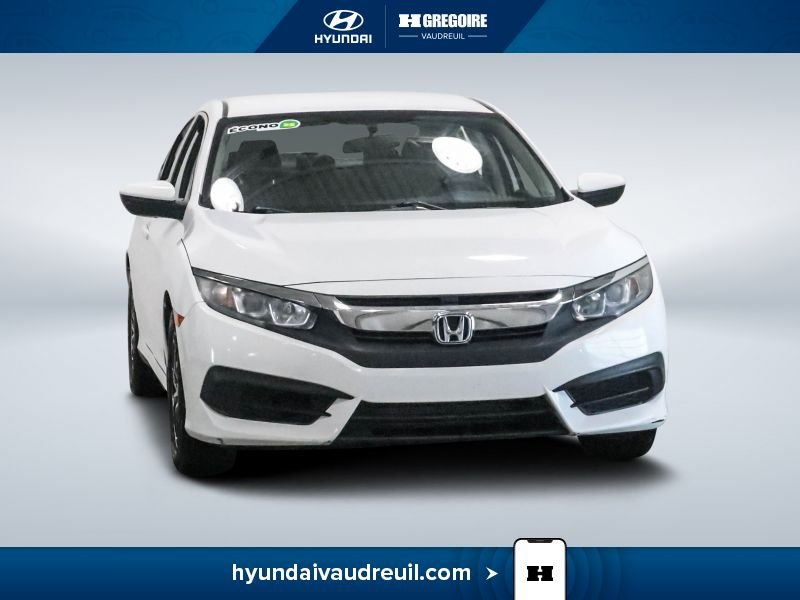 Honda Civic 2018 Blanc Laval - photo #0