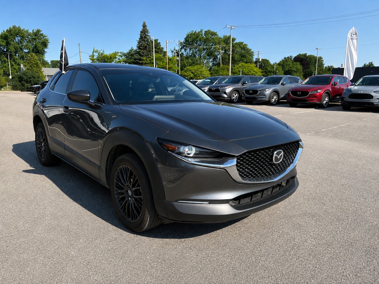 2023 Mazda CX-30 GS GROUPE DE LUXE Grey Châteauguay - photo #4