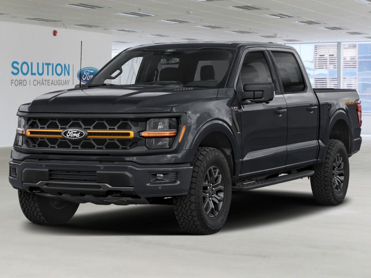 Ford F-150 TREMOR CABINE SUPERCREW 4RM CAISSE DE 5,5 PI 2026 Noir agate métallisé Châteauguay - photo #0