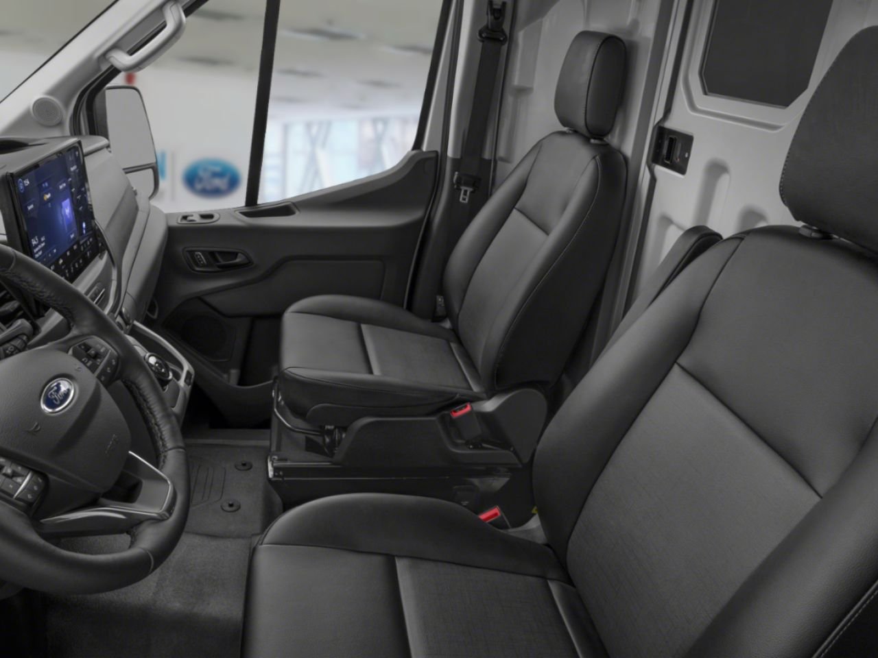 Ford E-Transit fourgonnette utilitaire T-350 PA TOIT MOYEN 148 PO PNBV DE 9 500 LB 2025 Gris carbonisé métallisé Châteauguay - photo #10
