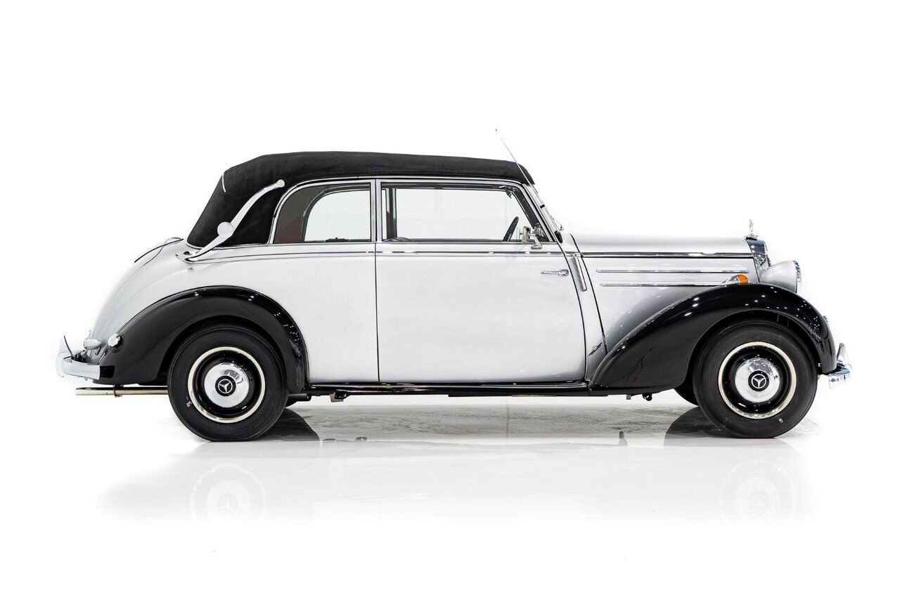 1950 Mercedes-Benz 170S Cabriolet B Wonderfully Presented Old Restoration Grey Montreal - photo #41