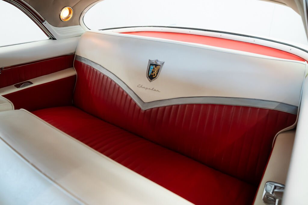 1955 Chrysler New Yorker PRIX IN USD St.Regis | CAR IN MILES Red Montreal - photo #17