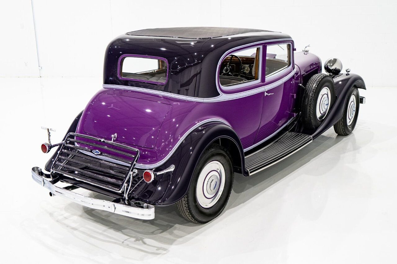 1933 Lincoln KB Victoria Coupe One Of 18 Built, And The Only Known Surviving **PRICE IN USD** Purple Montreal - photo #25