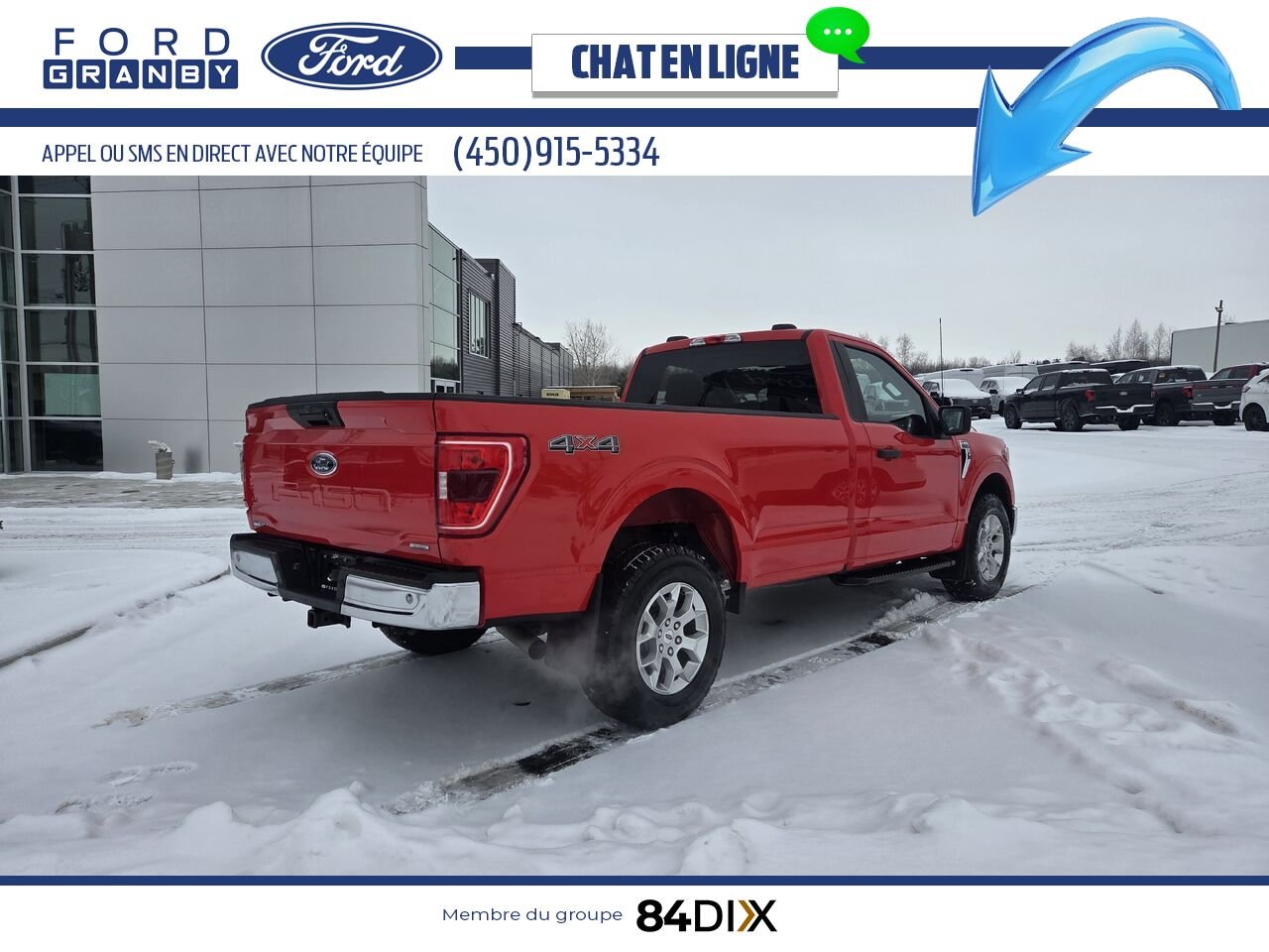 2022 Ford F-150 Red Granby - photo #6