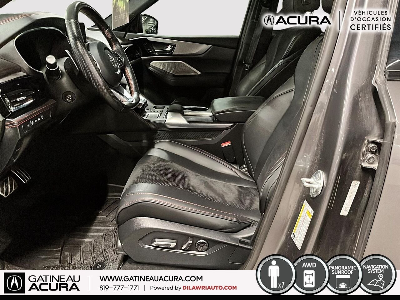 2023 Acura MDX A-Spec SH-AWD Grey Gatineau - photo #26