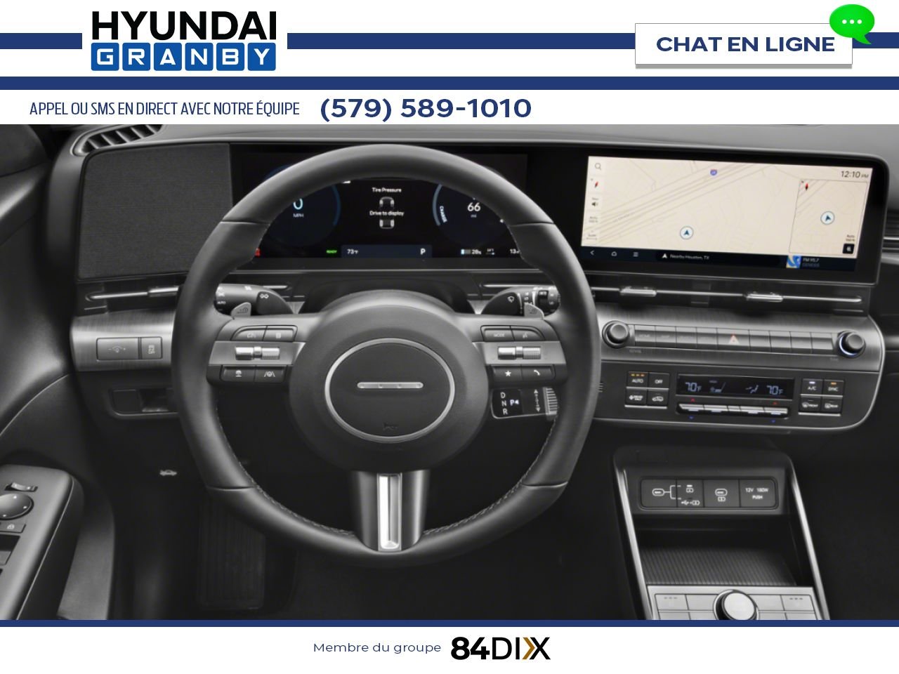 HYUNDAI Kona électrique 2026 Cybergris Granby - photo #3