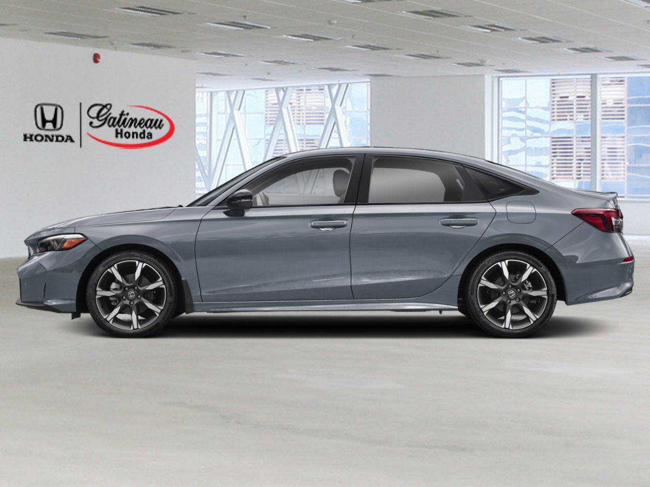 2026 Honda Civic hybride berline Sport Touring eCVT Grey Gatineau - photo #2