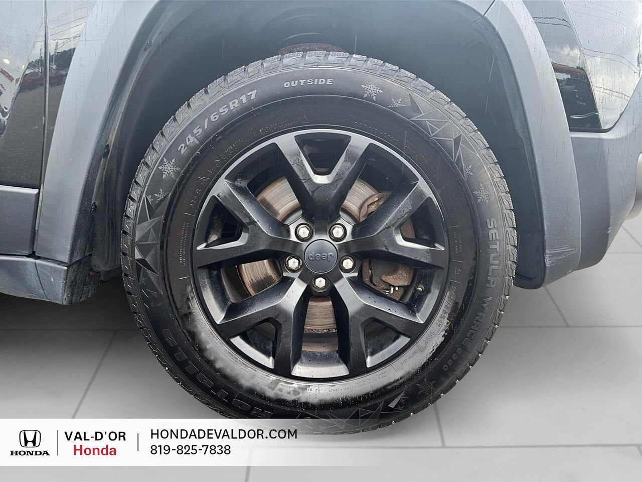 2016 Jeep Cherokee Trailhawk 4 portes 4 roues motrices Black Val-d'Or - photo #5