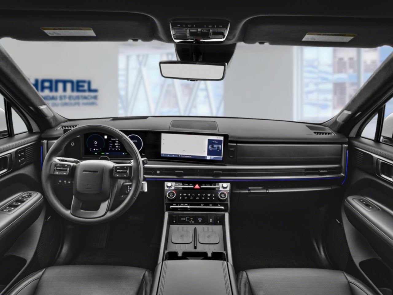 Hyundai Santa Fe Hybrid 2026 Noir abysse Saint-Eustache - photo #7