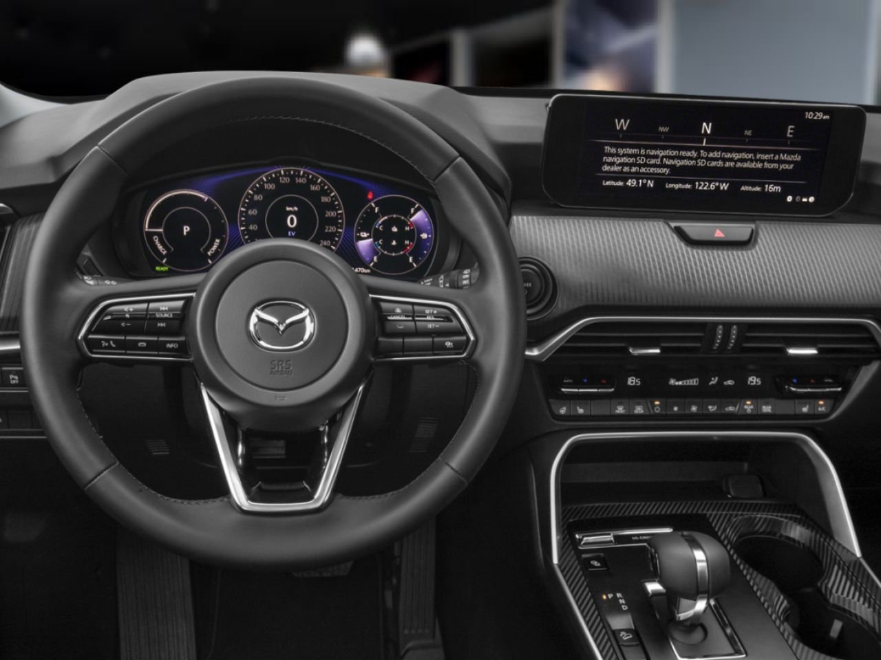 MAZDA CX-90 hybride rechargeable 2026 Blanc rhodium métallisé Notre-Dame-des-Prairies - photo #5