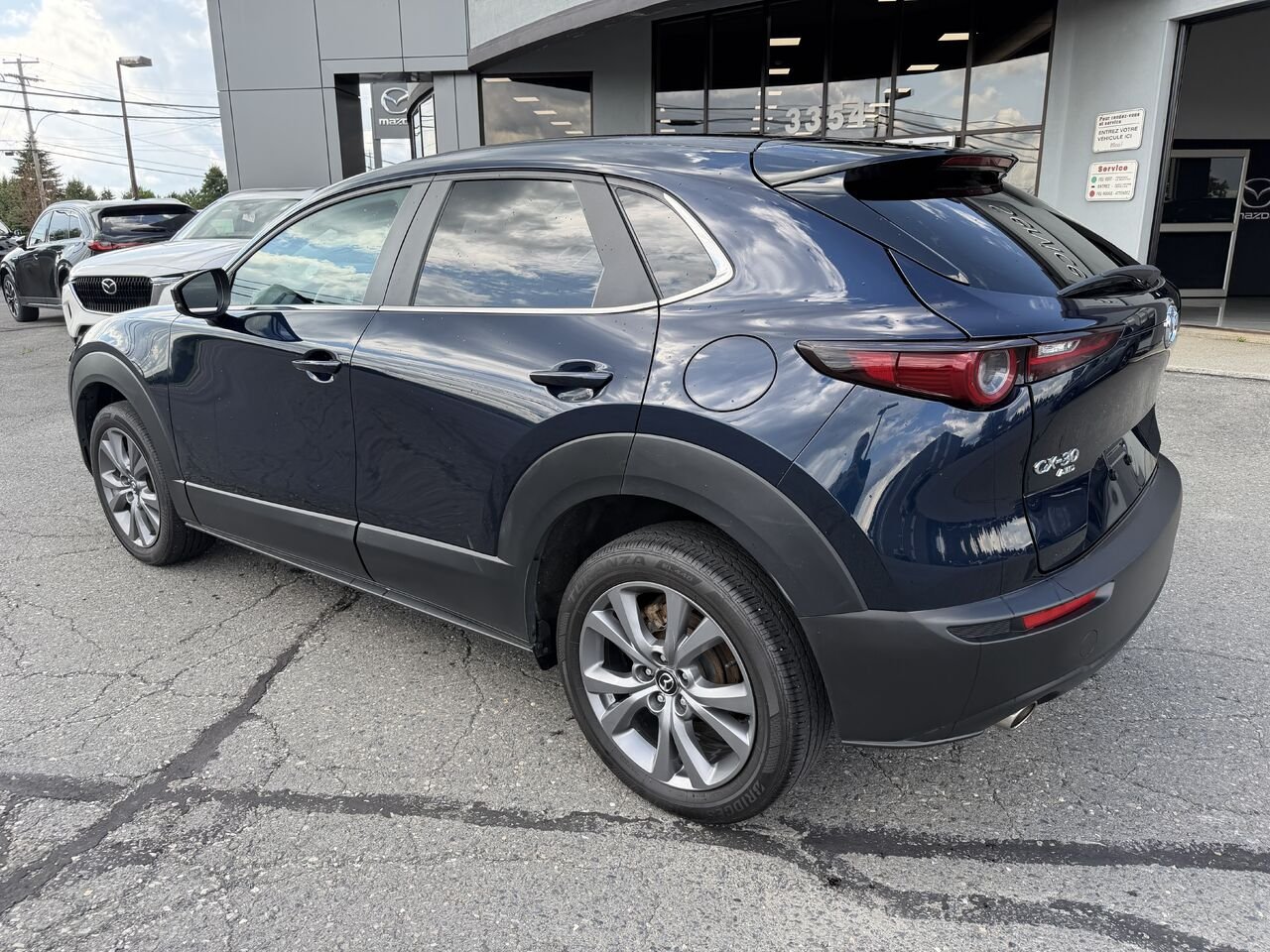 Mazda CX-30 2024 Bleu Lac Mégantic - photo #2