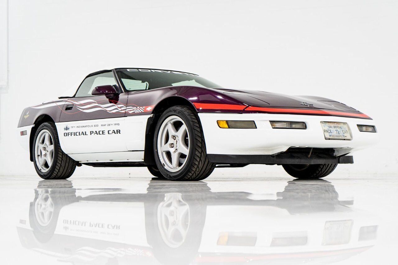 1995 Chevrolet Corvette Convertible Pace Car Pink Montreal - photo #57