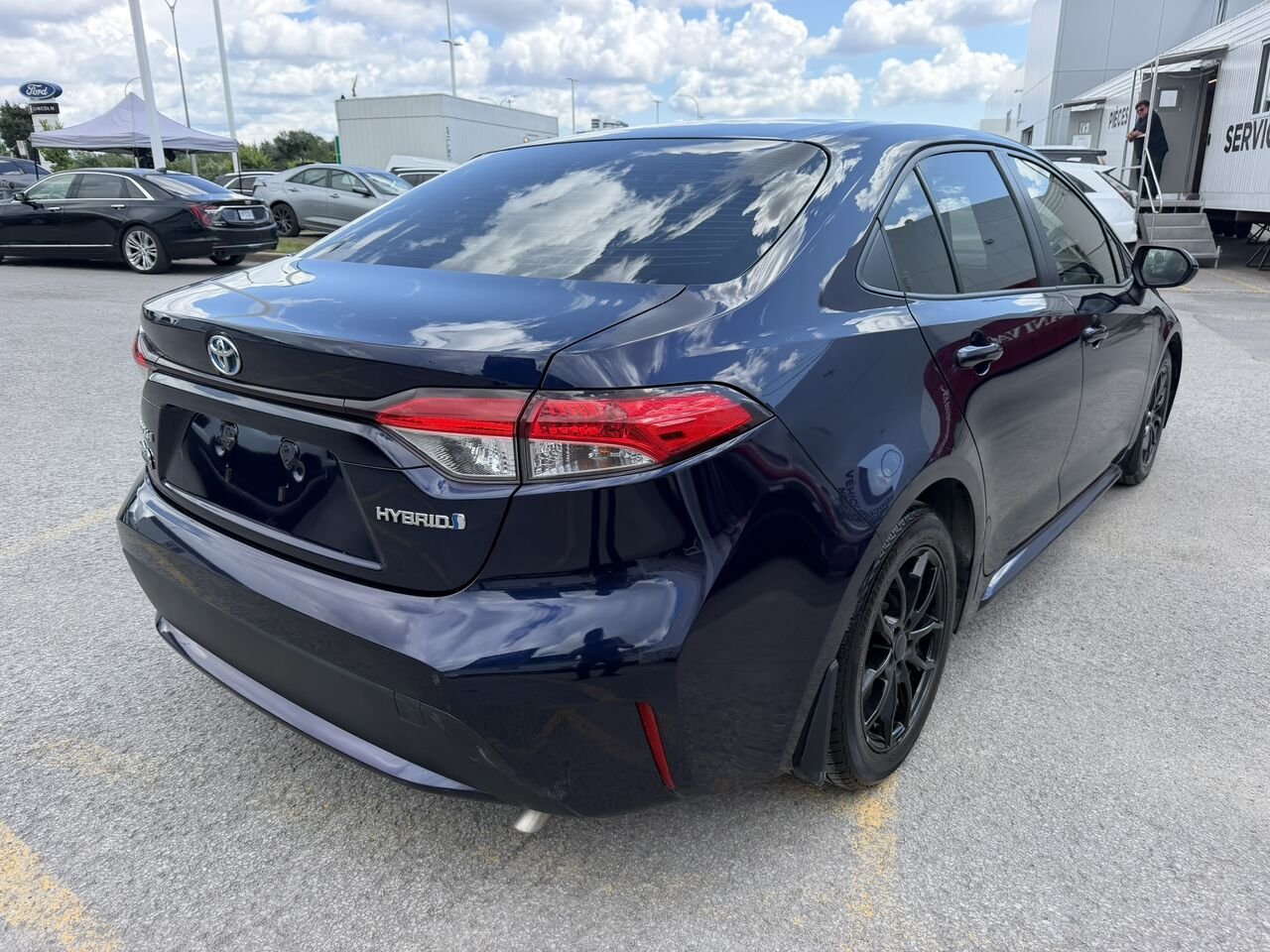 Toyota Corolla HYBRIDE 2022 Bleu Laval - photo #11