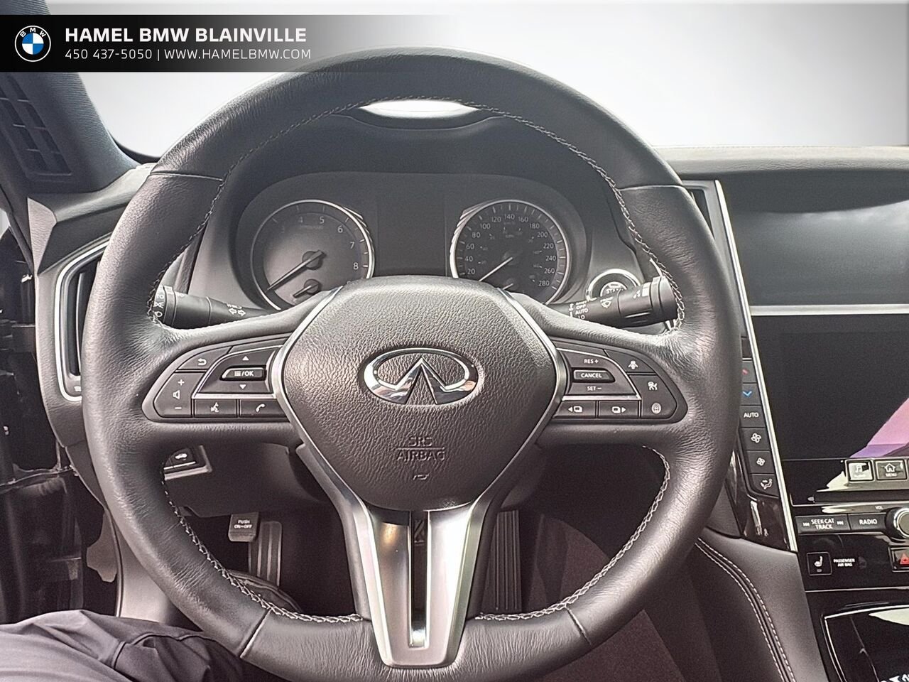 INFINITI Q60 3.0t coupé 2 portes 2017 Noir Blainville - photo #11