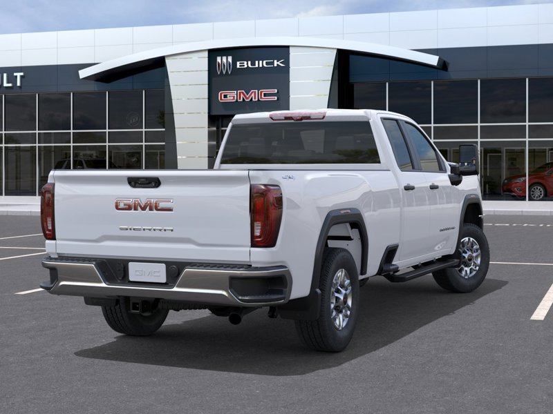 2026 GMC SIERRA 2500HD Pro cabine double 4RM 162 po White Sherbrooke - photo #3