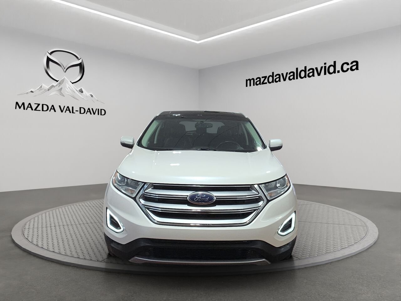 2016 Ford Edge 4 portes Titanium, Traction intégrale, sièges en cuir, navigation, toit ouvrant panoramique White Val-David - photo #2