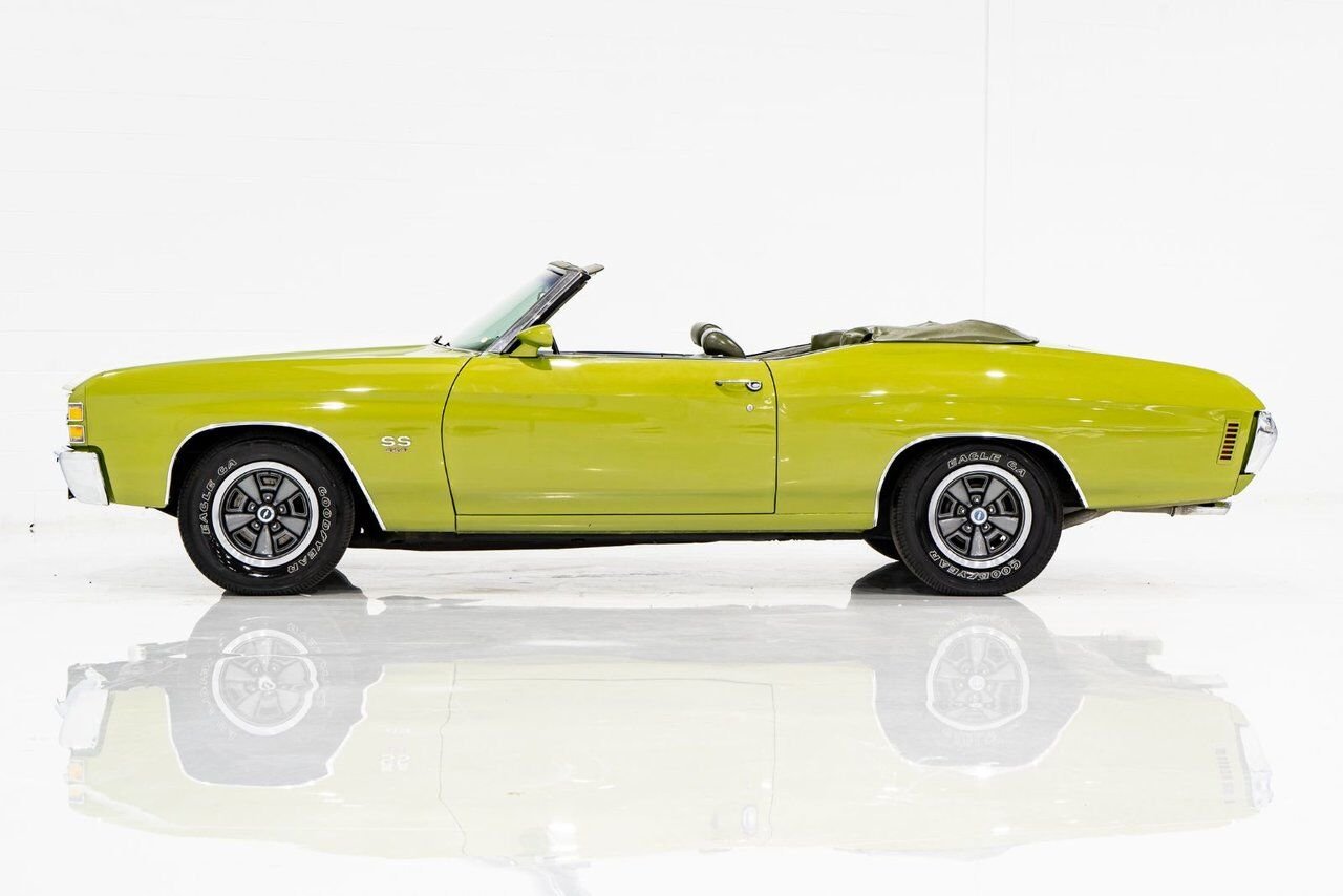 Chevrolet Chevelle SS Matching numbers 454 LS5 4-speed 1971 Vert Montréal - photo #30