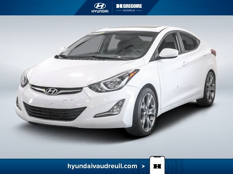 2016 Hyundai Elantra White Laval - photo #4