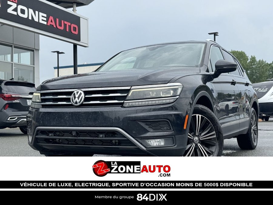 2018 Volkswagen Tiguan Highline 2018 Black