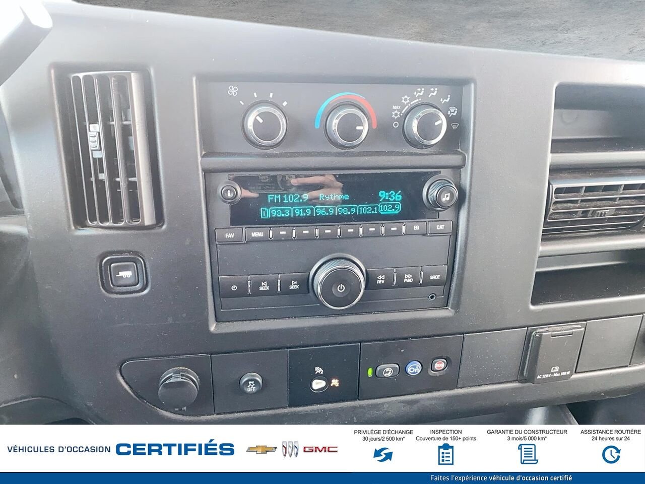 2019 GMC Fourgonnette Savana utilitaire Traction arrière 2500 155 po White Montmagny - photo #13