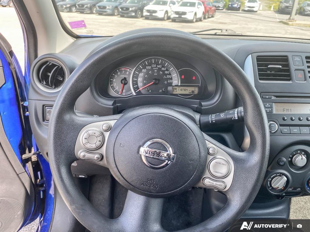 2017 Nissan Micra 3N1CK3CP0HL259090 Blue Mirabel - photo #16