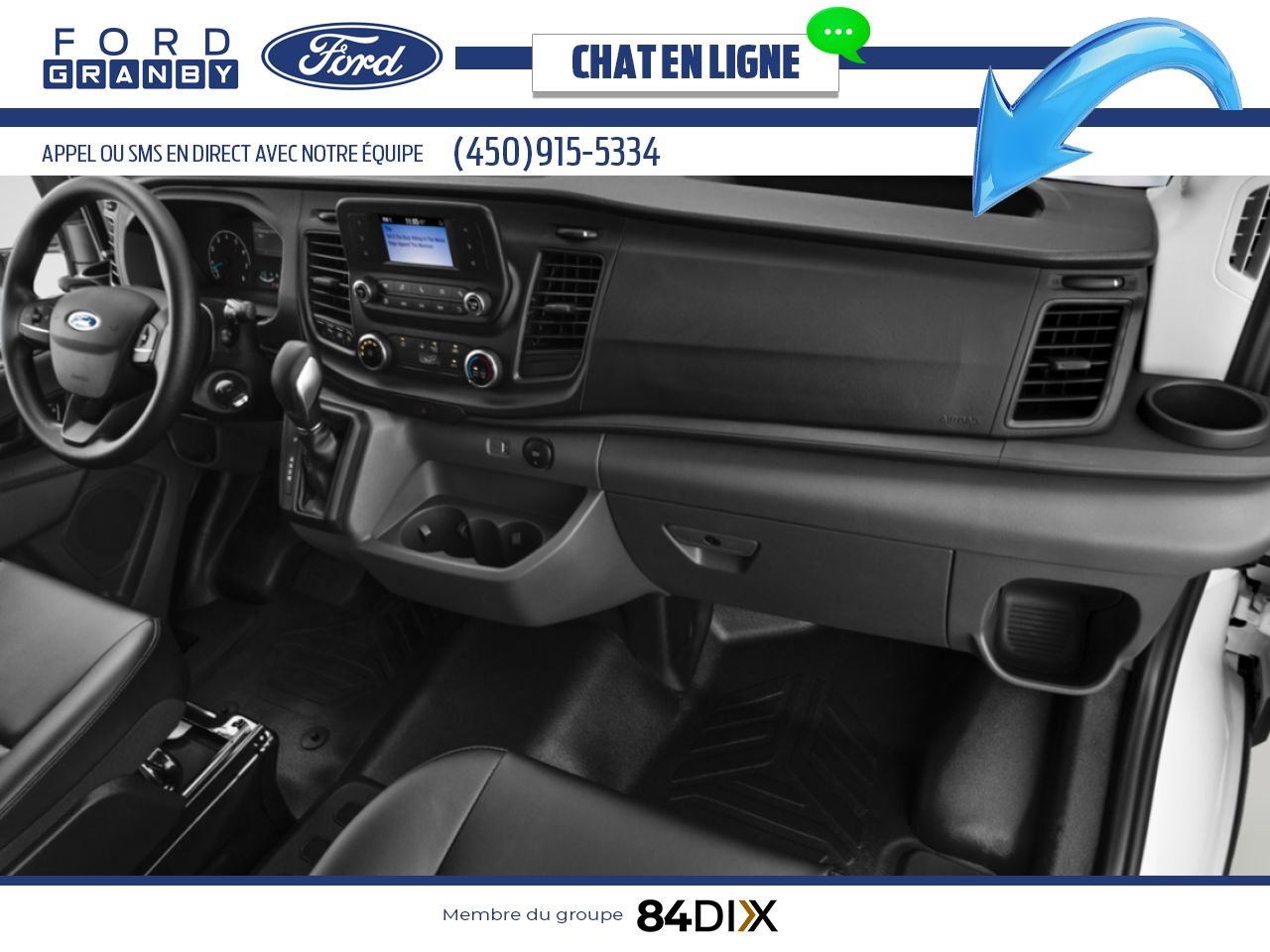 Ford Transit fourgon utilitaire 2025 Blanc Oxford Granby - photo #4