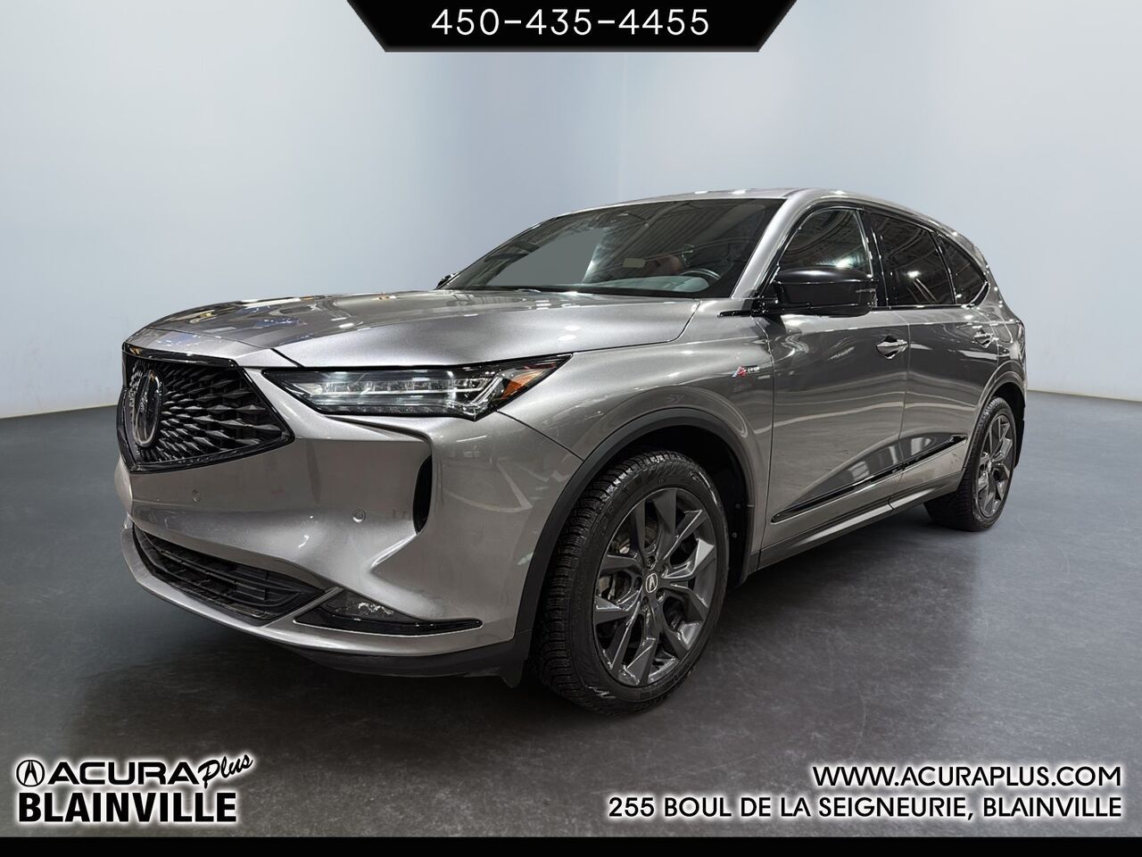 Gray 2024 Acura MDX SUV / Crossover All-Wheel Drive Automatic