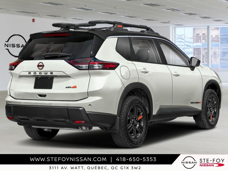 2026 NISSAN Rogue 2026 2-Tone Everest White Tricoat
