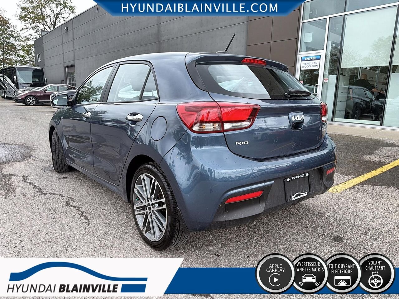2023 Kia Rio 5 portes Blue Blainville - photo #5
