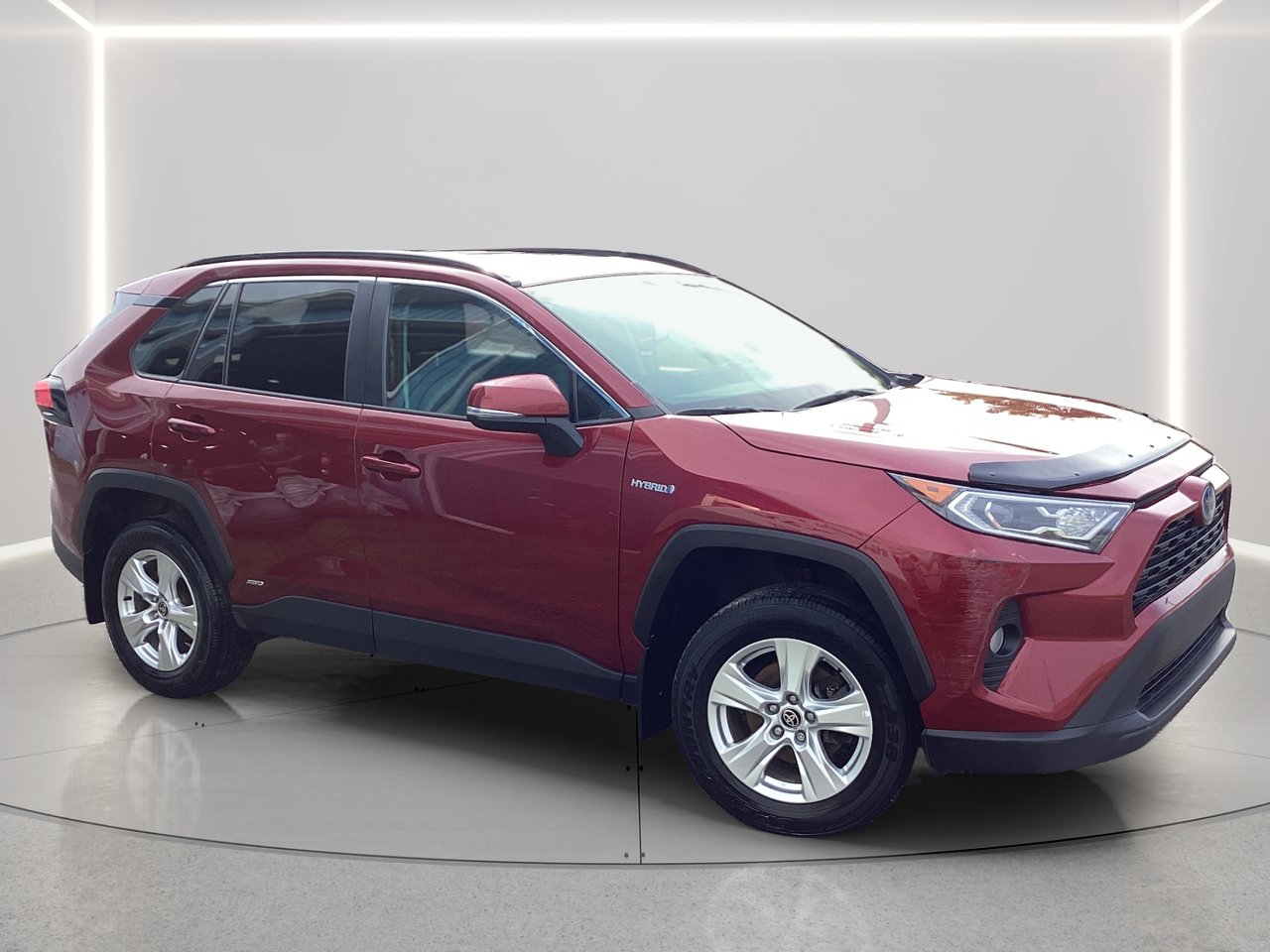 Toyota RAV4 hybride XLE TI 2021 Rouge Gatineau - photo #6