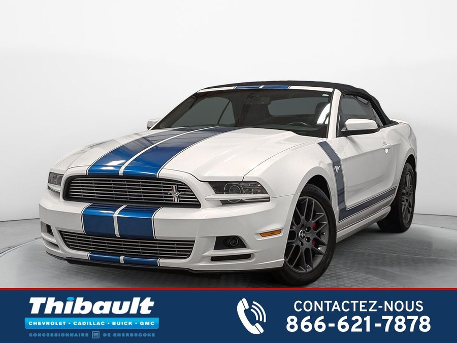 Ford MUSTANG Convertible V6 Premium Automatique 2013 Blanc